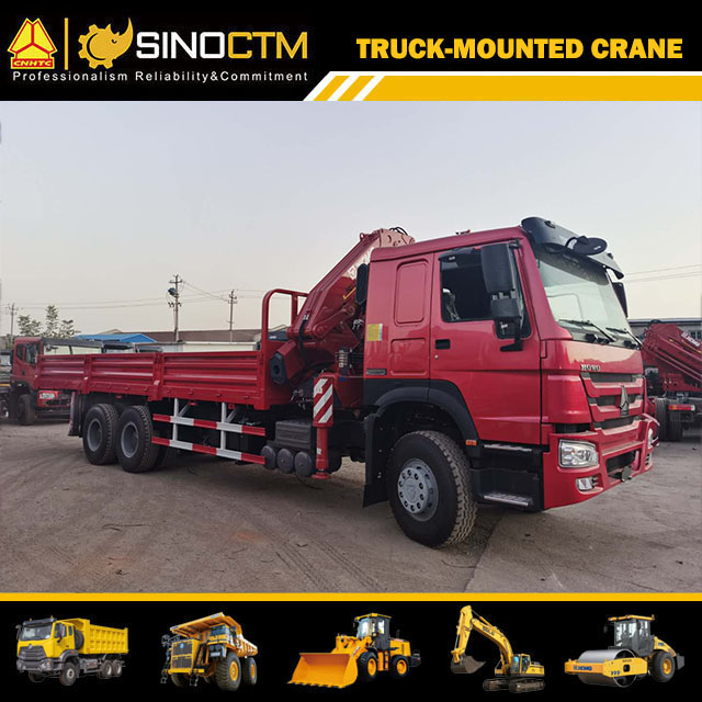 XCMG Official Truck Mounted Crane SQ12ZK3Q 12 Ton Mobile Crane