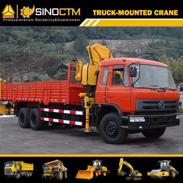 XCMG Official Truck Mounted Crane SQ14ZK4Q 14 Ton Mobile Crane