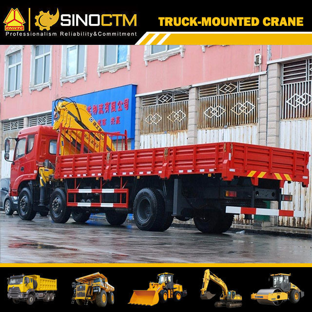 XCMG Official Truck Mounted Crane SQ14ZK4Q 14 Ton Mobile Crane