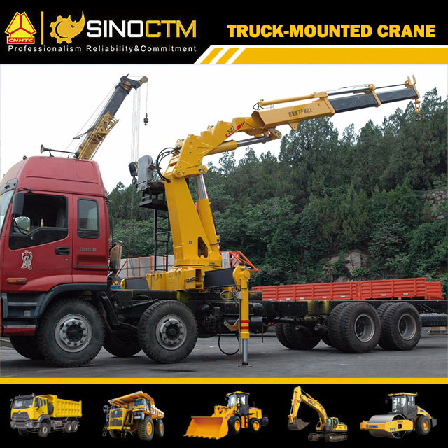 XCMG Official Truck Mounted Crane SQ14ZK4Q 14 Ton Mobile Crane