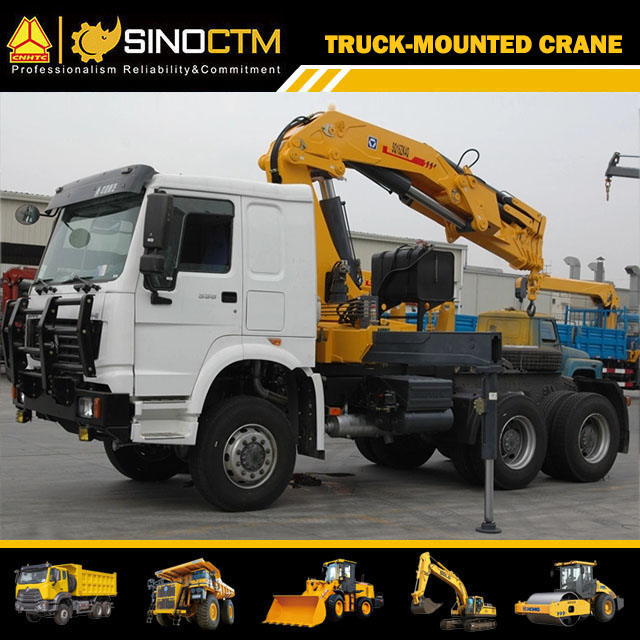 XCMG Official Truck Mounted Crane SQ14ZK4Q 14 Ton Mobile Crane