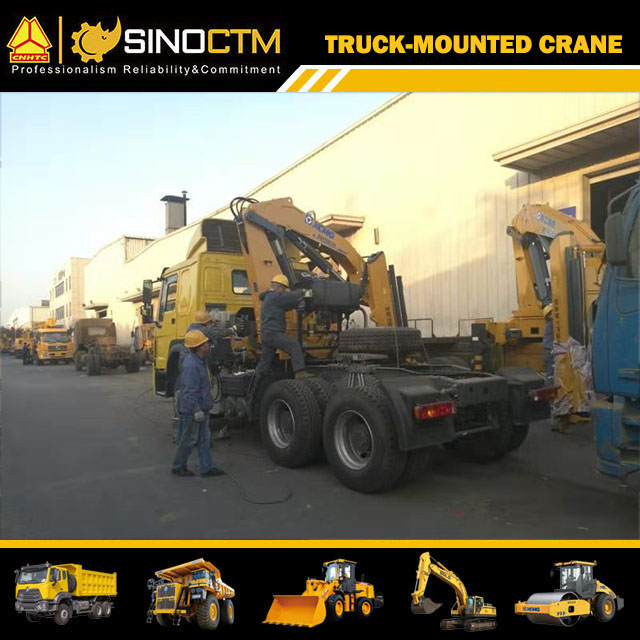 XCMG Official Truck Mounted Crane SQ25ZK6Q 25 Ton Mobile Crane