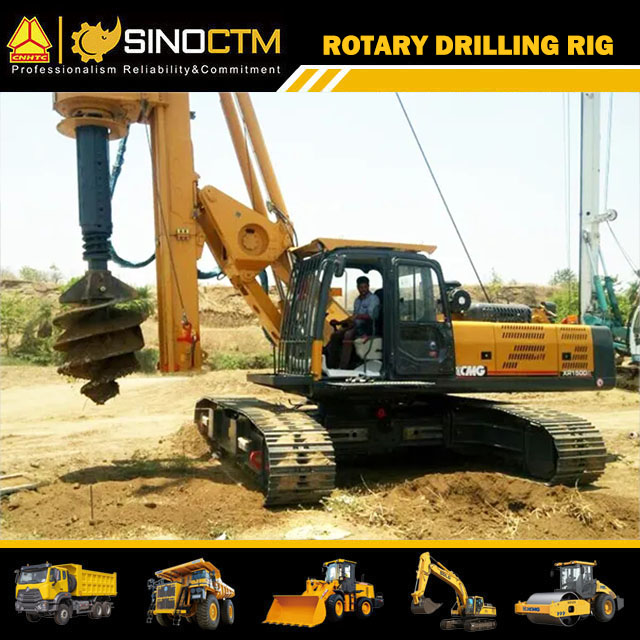 Drilling Rig Machine XR150D Hydraulic Crawler Construction Drilling Machine