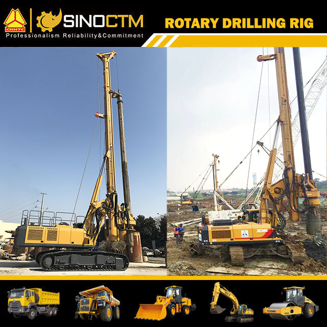 City building construction pile foundation machinery xcmg rotary drilling rig XR180D
