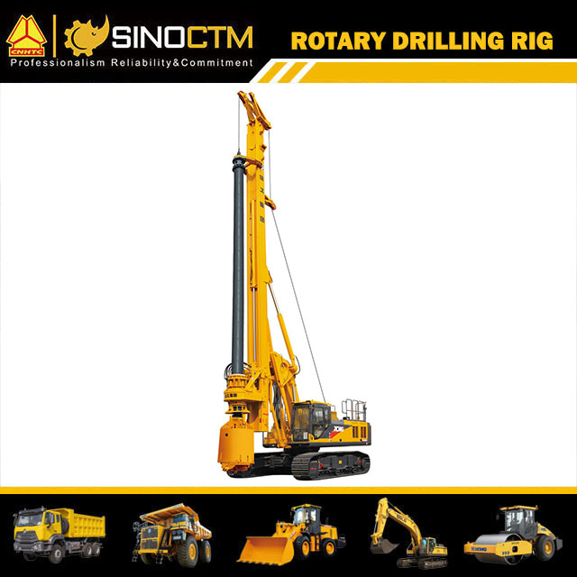 XCMG XR220D mobile hydraulic rotary drilling rig for sale