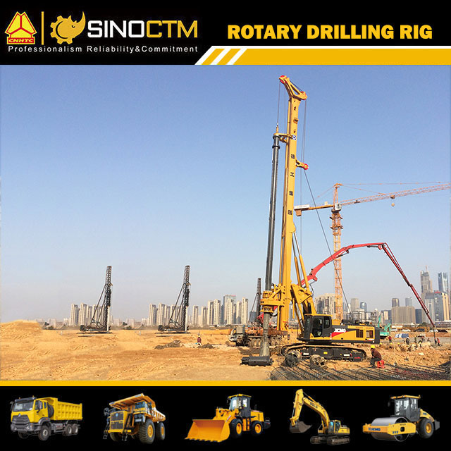 XCMG XR220D mobile hydraulic rotary drilling rig for sale