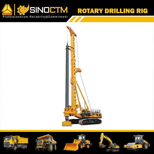 XCMG Drilling Machine XR550D Rotary Drilling Rig 132m Depth Piling Rig Price