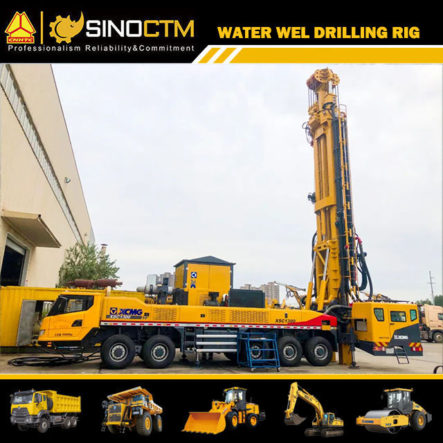 XCMG Official XSC20/1000 Deep Well Drilling Rig 2000m Truck Mounted Water Well Drilling Rig