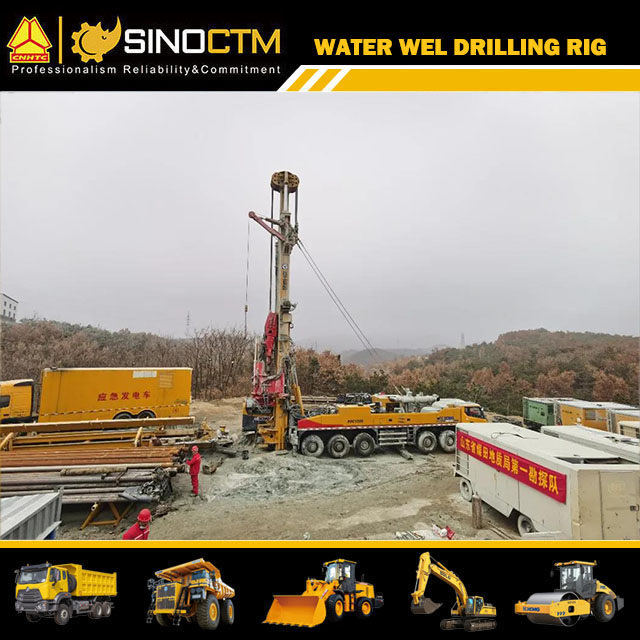 XCMG Official XSC20/1000 Deep Well Drilling Rig 2000m Truck Mounted Water Well Drilling Rig