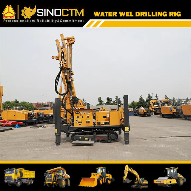 XCMG official 9ton water well drilling rig machine XSL3/160