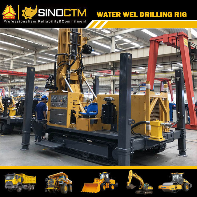 XCMG official 9ton water well drilling rig machine XSL3/160