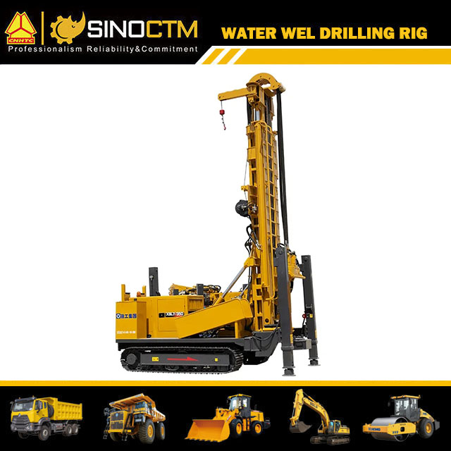 XCMG official 13.5ton water rig drilling machine XSL7/360