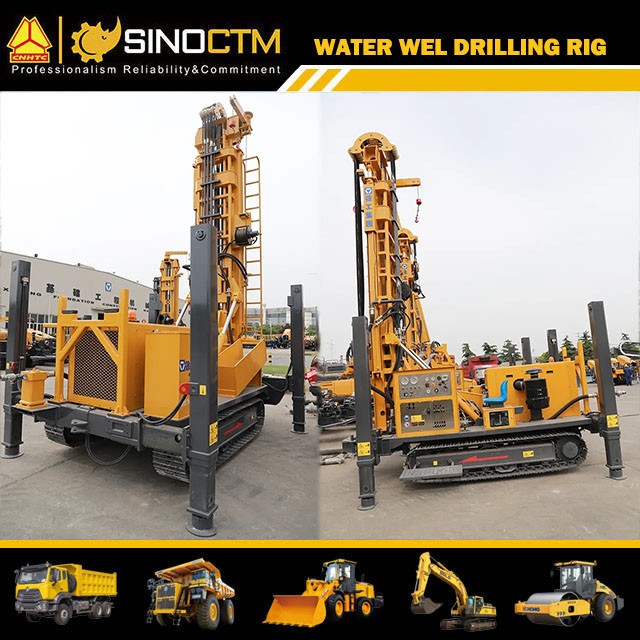 XCMG official 13.5ton water rig drilling machine XSL7/360