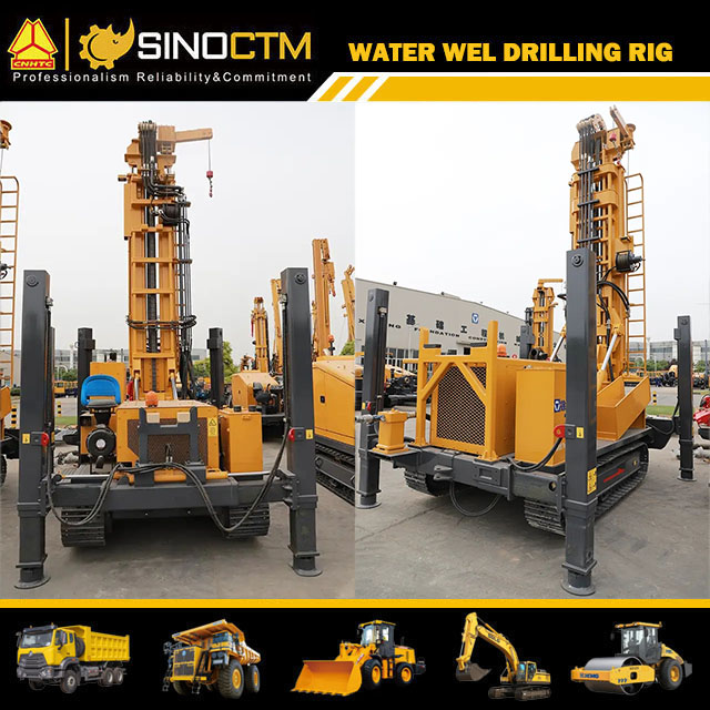 XCMG official 13.5ton water rig drilling machine XSL7/360