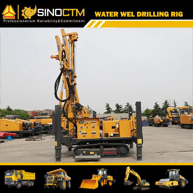XCMG XSL7/350 Crawler Water Well Drilling Rig Machine 700m Deep Hydraulic Water Well Drilling Rig price