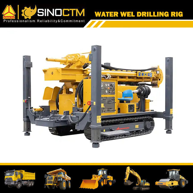 XCMG XSL7/350 Crawler Water Well Drilling Rig Machine 700m Deep Hydraulic Water Well Drilling Rig price