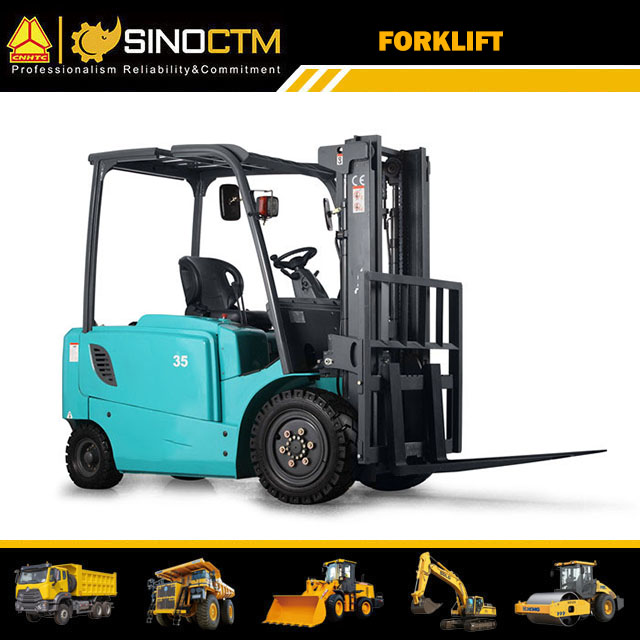2.5-3.5 Ton Hydraulic New China Electric Forklift Truck Machines Price for Sale