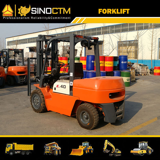 New Mini 4 Ton Diesel Forklift with Diesel Engine for Sale