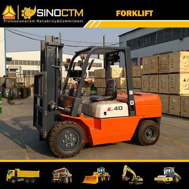 New Mini 4 Ton Diesel Forklift with Diesel Engine for Sale