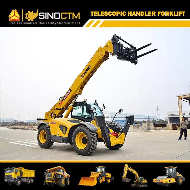 XCMG 3.5 Ton Multifunctional Telescopic Wheel Loader Articulated Front Loader