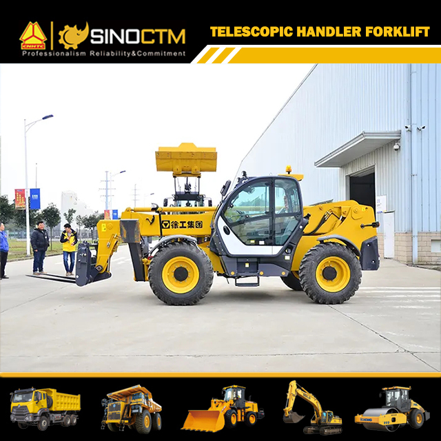 XCMG 3.5 Ton Multifunctional Telescopic Wheel Loader Articulated Front Loader