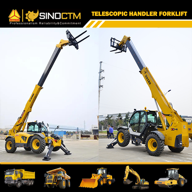 XCMG 3.5 Ton Multifunctional Telescopic Wheel Loader Articulated Front Loader