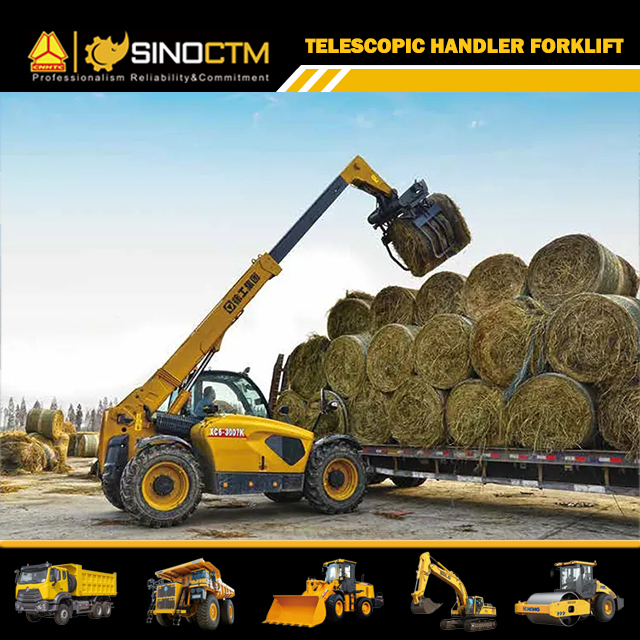 XCMG XC6-3007K 3ton telescopic forklift front loader