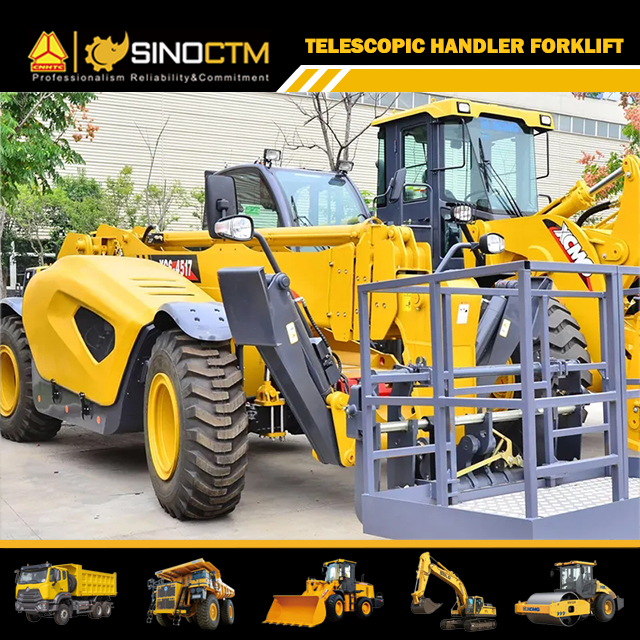 XCMG Official Wheel Loader XC6-3507K Telehandler 3.5ton Telescopic Handler Loader