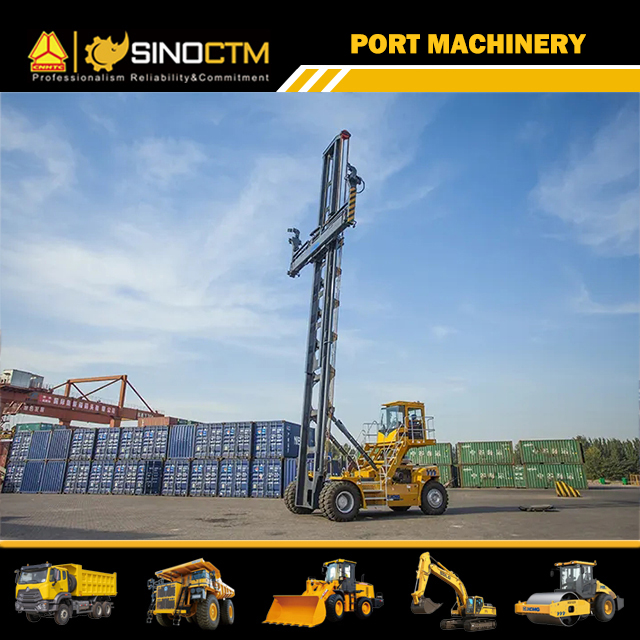 XCMG Brand New 9t Empty Container Reach Stacker XCH907K