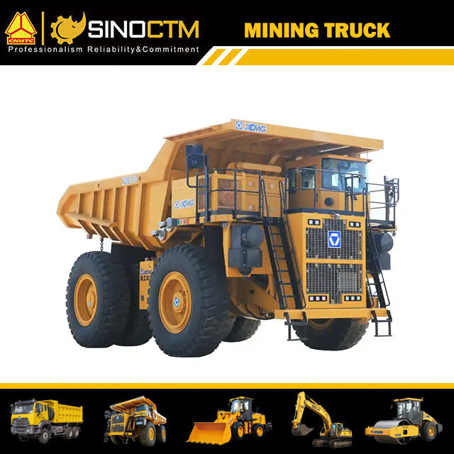 XCMG XDE130 Electric Drive Dump Truck