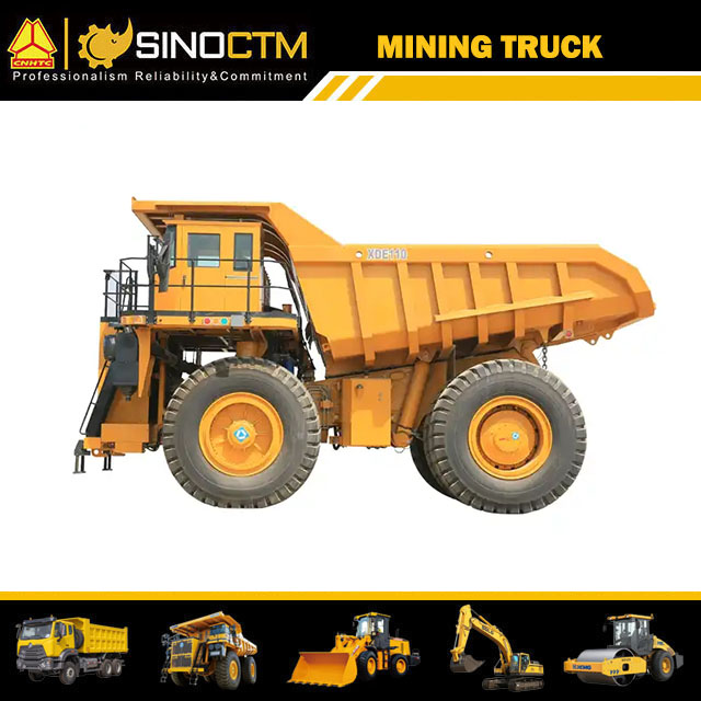 XCMG XDE130 Electric Drive Dump Truck
