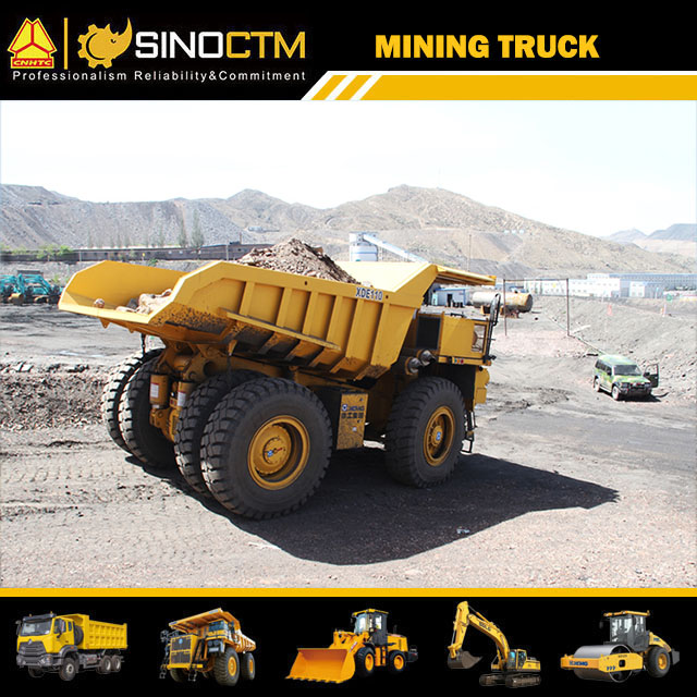 XCMG Official Mechanical Driver Dump Truck XDM100 for sale