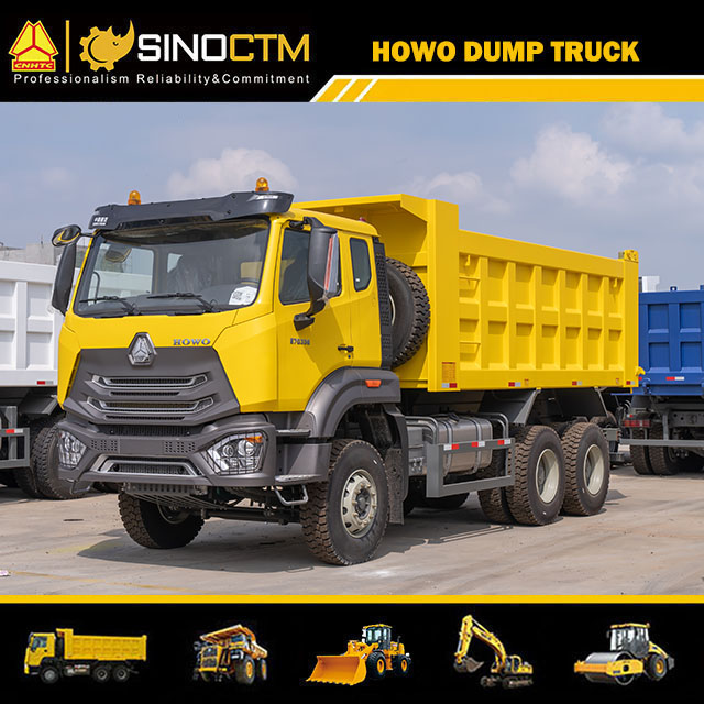 SINOTRUK HOWO NX 400hp Dump Truck 20m³ 25Ton for sale
