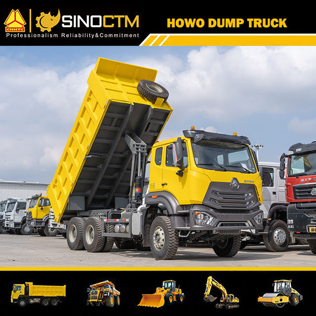 SINOTRUK HOWO NX 380Hp 18m³ Tipper Dump Truck For Sale