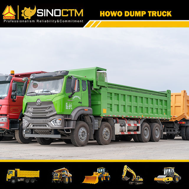 SINOTRUK HOWO NX 8X4 Dump Truck 400Hp 35Ton Price