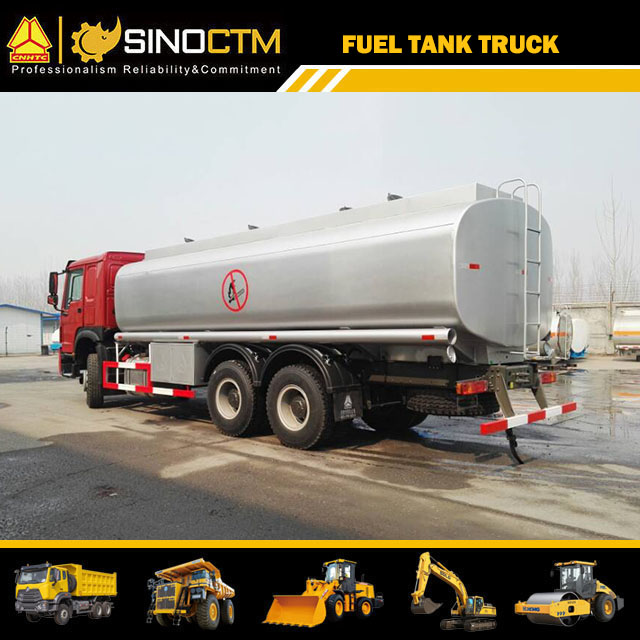 SINOTRUK HOWO 6X4 Fuel Tank Truck 20CBM For Sale