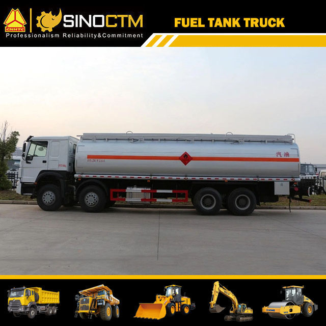 SINOTRUK HOWO 400hp Fuel Tank Truck 35cbm for sale