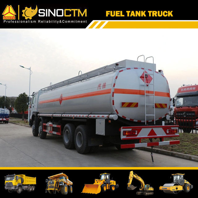 SINOTRUK HOWO 400hp Fuel Tank Truck 35cbm for sale