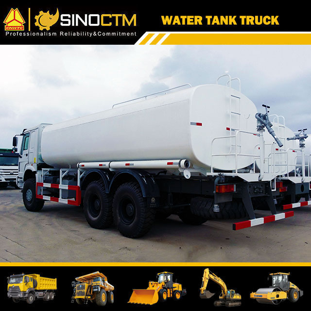 SINOTRUK HOWO 6X6 Water Tank Truck 15cbm