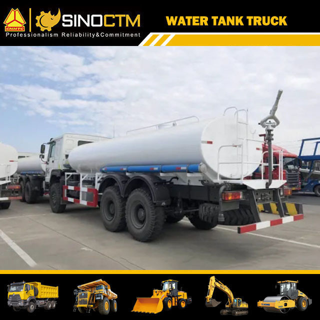 SINOTRUK HOWO 6X6 Water Tank Truck 15cbm