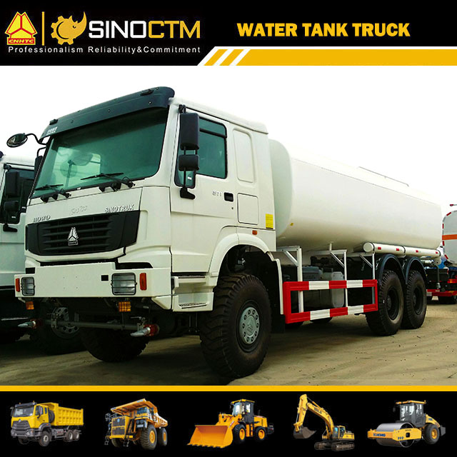 SINOTRUK HOWO 6X6 Water Tank Truck 15cbm