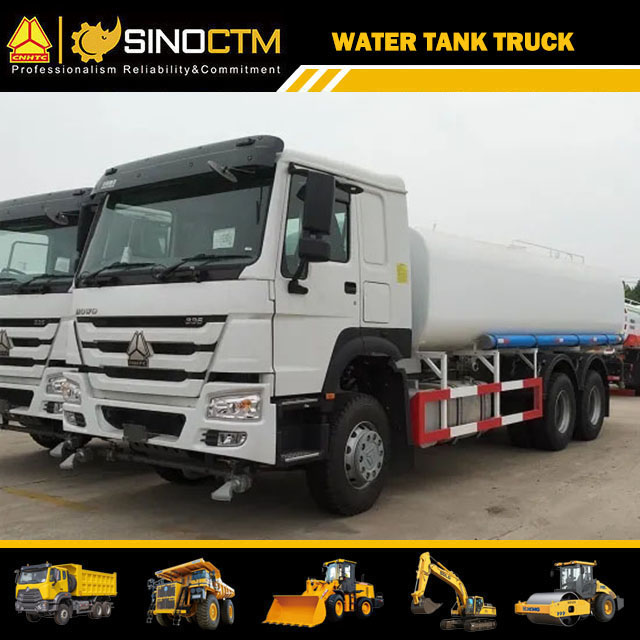 SINOTRUK HOWO 400hp Water Tank Truck 20cbm