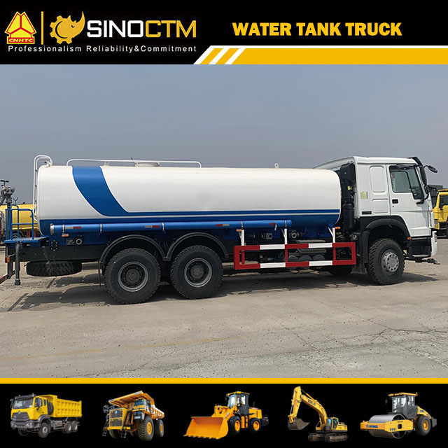 SINOTRUK HOWO 400hp Water Tank Truck 20cbm