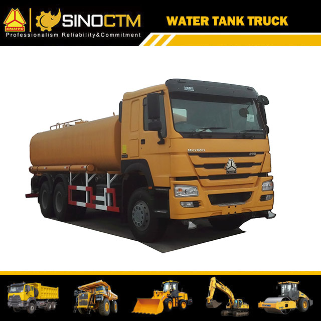 SINOTRUK HOWO 6X4 Water Tank Truck 18cbm
