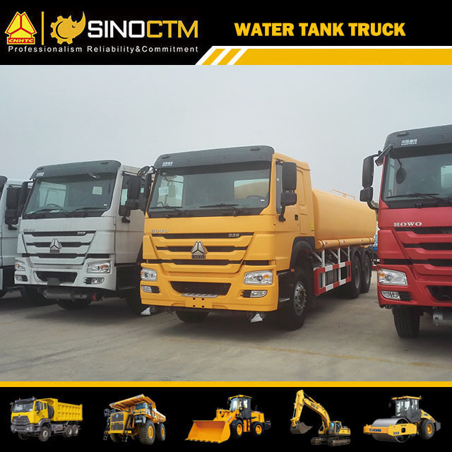 SINOTRUK HOWO 6X4 Water Tank Truck 18cbm