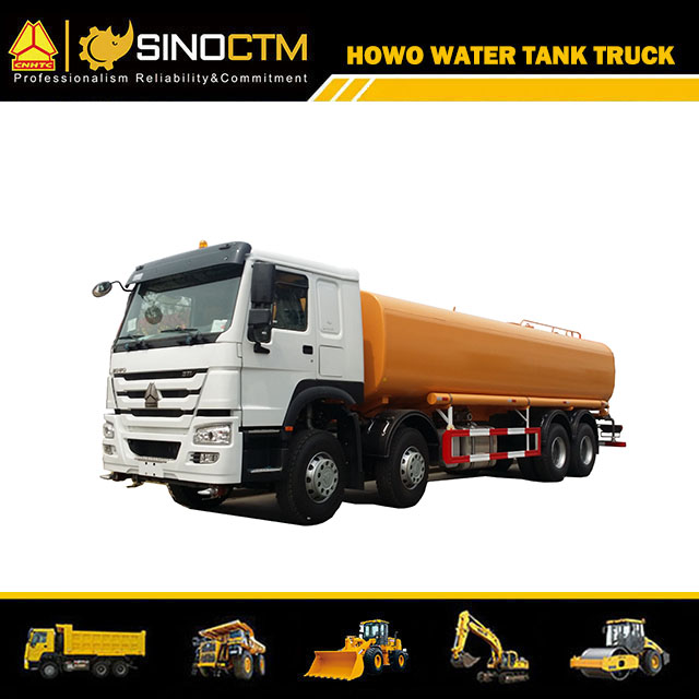 SINOTRUK HOWO 400hp Water Tank Truck 35cbm