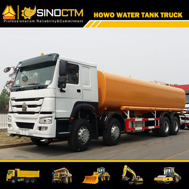 SINOTRUK HOWO 400hp Water Tank Truck 35cbm