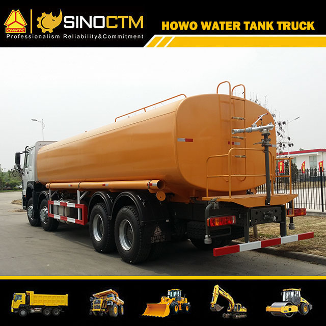 SINOTRUK HOWO 400hp Water Tank Truck 35cbm