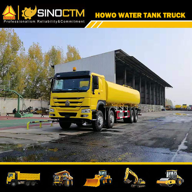 SINOTRUK HOWO 400hp Water Tank Truck 35cbm