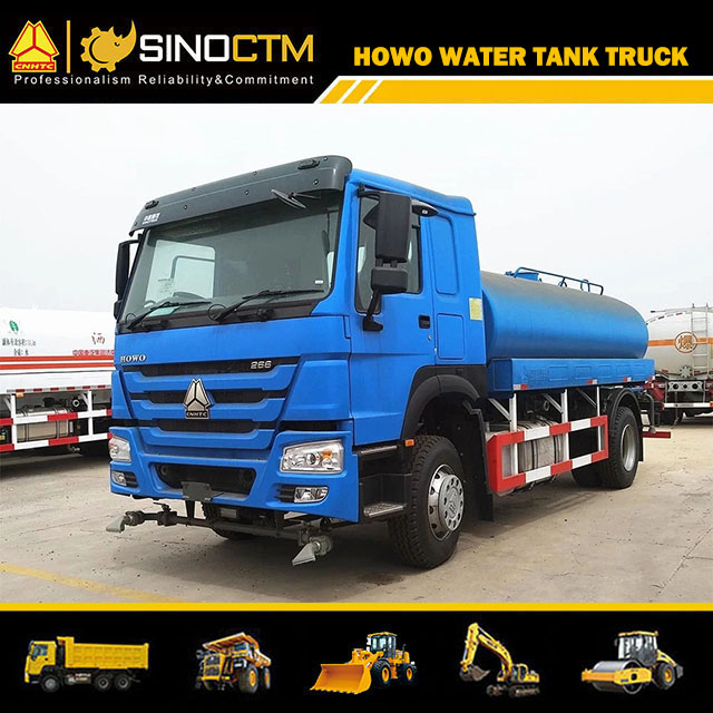 SINOTRUK HOWO 4X2 Water Tank Truck 14cbm